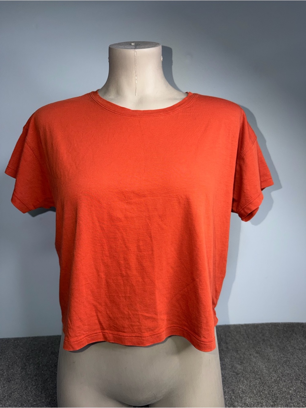 Classic Women's Crewneck Tee - Orange